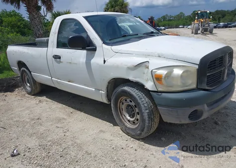2007 Dodge Ram 1500 St z USA, uszkodzony, nr VIN 1D7HA16K87J574497
